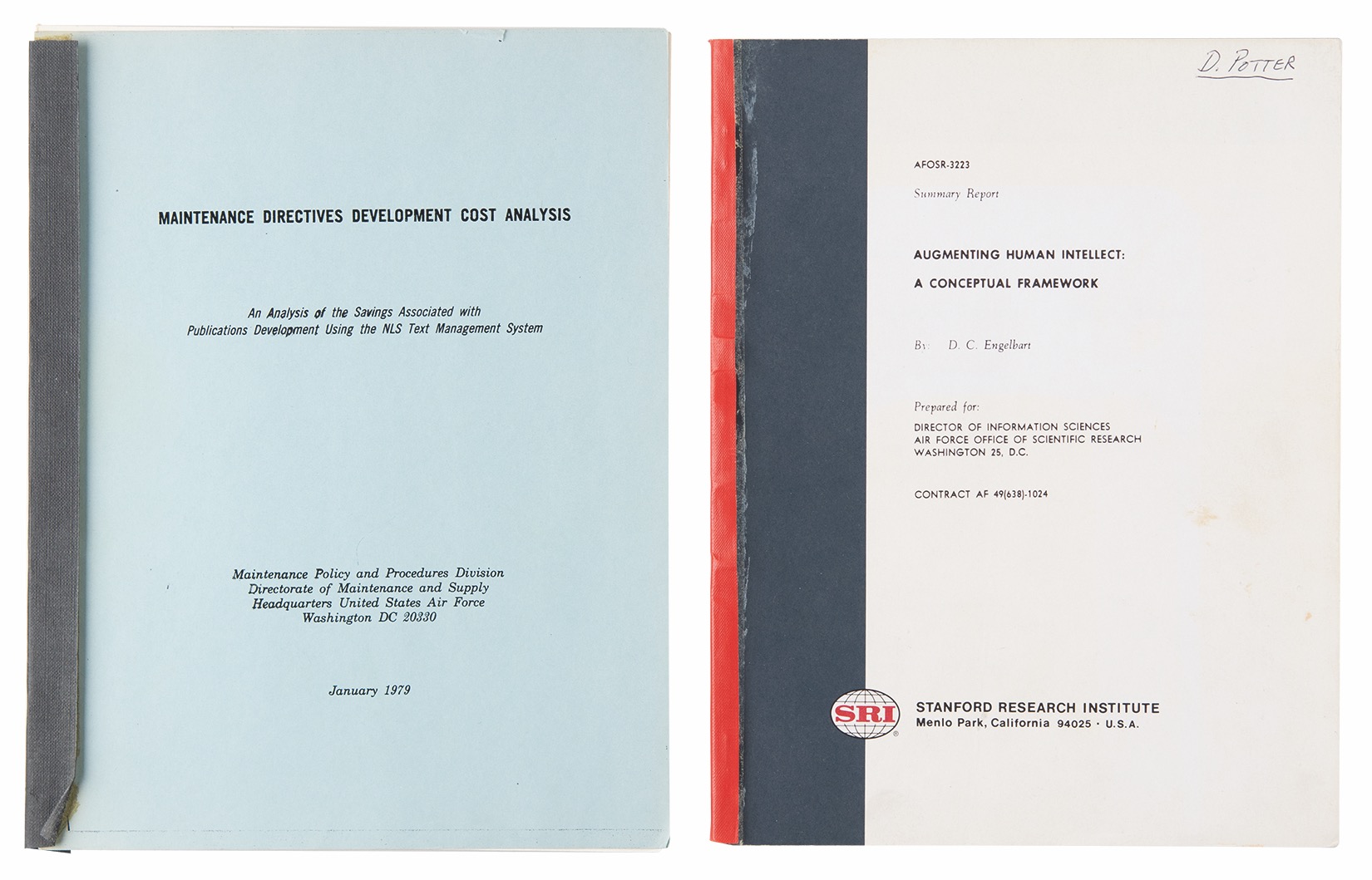 Lot #8042 Douglas Engelbart: Augment Ephemera - Image 1