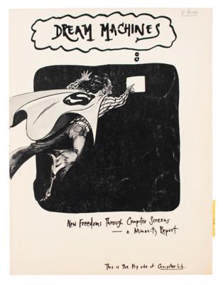 Lot #8041 Ted Nelson: Computer Lib/Dream Machines (First Edition) - Image 2