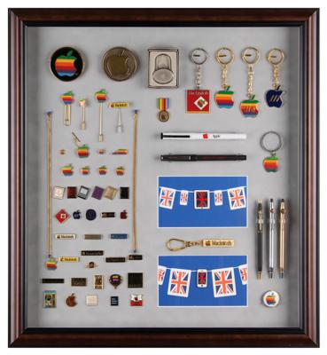 Lot #8028 Apple Computer Early Ephemera Display of (60) Items - Image 1