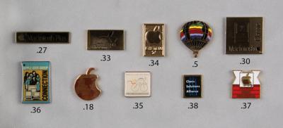 Lot #8028 Apple Computer Early Ephemera Display of (60) Items - Image 11