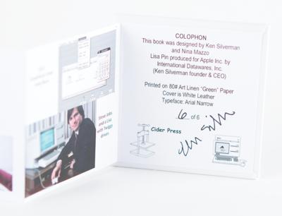 Lot #8022 Apple Lisa and iPhone - Limited Edition Pin, Tie Tack, and Mini Books - Image 3