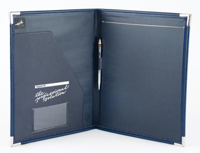 Lot #8020 Apple Computer Office Supplies - Pens, Pencil, Notepad, and Folio (Early 1980s) - Image 4