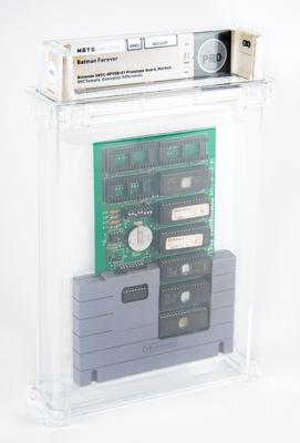 Lot #8053 Batman Forever - Super Nintendo (SNES) 'QVC Sample' Prototype Video Game - Wata PRO - Image 2