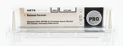 Lot #8053 Batman Forever - Super Nintendo (SNES) 'QVC Sample' Prototype Video Game - Wata PRO - Image 4