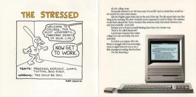 Lot #8031 Matt Groening: Apple Computer Booklet 'Who Needs a Computer Anyway? A Student's Guide' (1989) - Image 2
