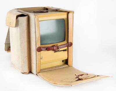 Lot #8014 Macintosh 128K Prototype Computer with Display Case and Accessories - Image 1