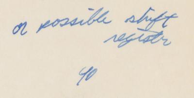 Lot #8001 Steve Jobs Handwritten Technical Instructions and Annotated Schematics (1971) - Image 8