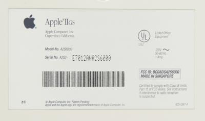 Lot #8017 Del Yocam's Apple IIGS Woz Edition with Original Box - Image 7