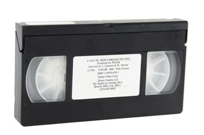 Lot #8055 Pixar 1988 'License Copy' VHS Tape: First Three Digital Movie Shorts - Image 2