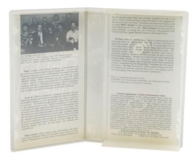 Lot #8055 Pixar 1988 'License Copy' VHS Tape: First Three Digital Movie Shorts - Image 4