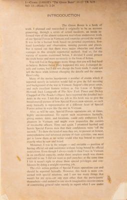 Lot #768 John Wayne's Galley Proof of The Green Berets - Image 3