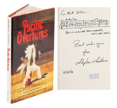 Lot #686 Stephen Sondheim and Al Hirschfeld Signed Book - Image 1