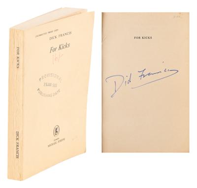 Lot #469 Dick Francis Signed Book - Image 1