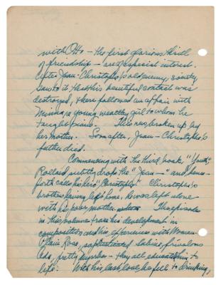 Lot #520 Leonard Bernstein Autograph Manuscript Signed - Image 4