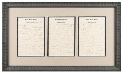 Lot #23 Harry S. Truman Autograph Letter Signed - Image 1