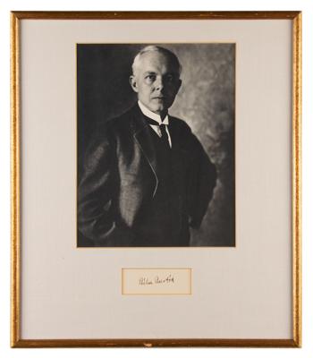 Lot #594 Bela Bartok Signature - Image 1