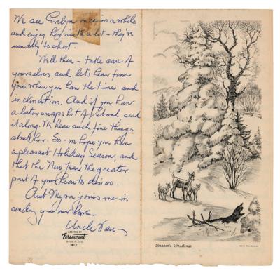 Lot #767 Edward Van Sloan Autograph Letter Signed - Image 3