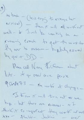 Lot #25 Jacqueline Kennedy ALS Honoring Ethel Kennedy - Image 4