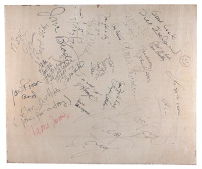 Lot #761 Joan Rivers Late Show Guest Boards (200+) Signatures - Image 13