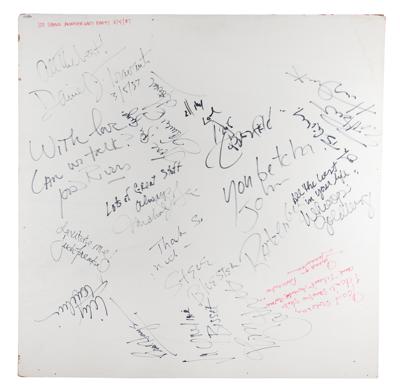 Lot #761 Joan Rivers Late Show Guest Boards (200+) Signatures - Image 6