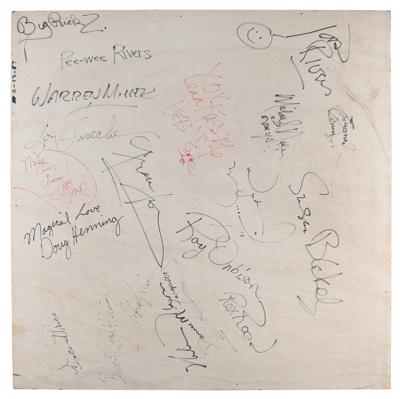 Lot #761 Joan Rivers Late Show Guest Boards (200+) Signatures - Image 8