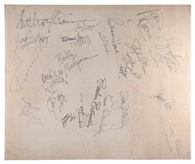 Lot #761 Joan Rivers Late Show Guest Boards (200+) Signatures - Image 9