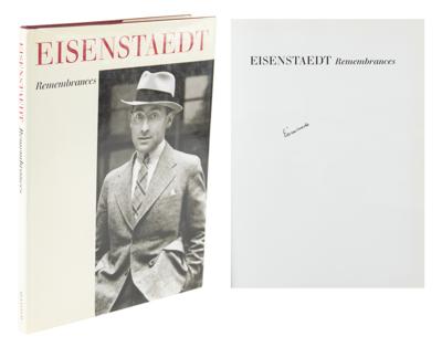 Lot #385 Alfred Eisenstaedt Signed Book - Image 1