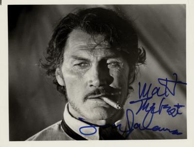Lot #865 Jack Palance (2) Signed Photographs - Image 1