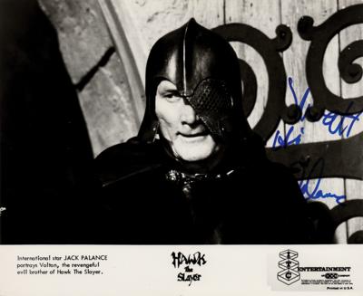 Lot #865 Jack Palance (2) Signed Photographs - Image 2