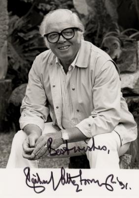 Lot #775 Richard Attenborough (2) Signed Photographs - Image 1