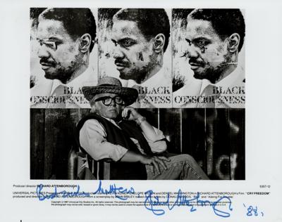 Lot #775 Richard Attenborough (2) Signed Photographs - Image 2