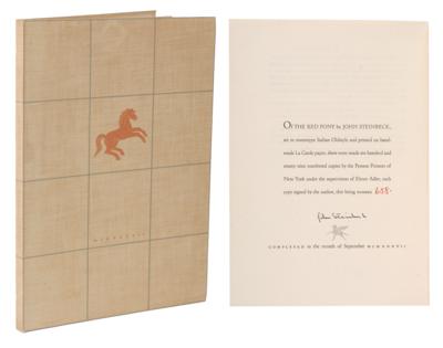 Lot #442 John Steinbeck Signed Book - Image 1