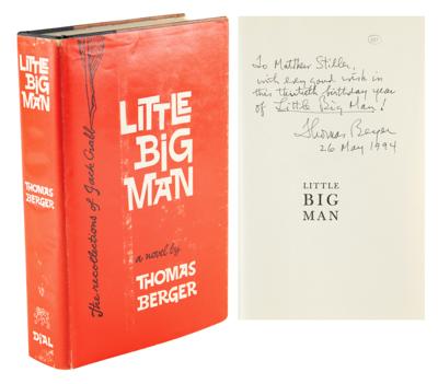 Lot #453 Thomas Berger Signed Book and Typed Letter Signed - Image 1