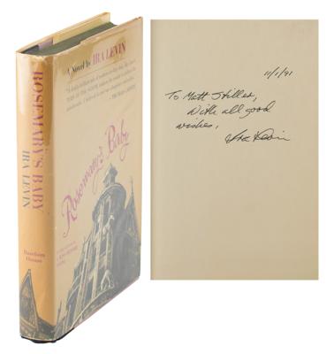 Lot #436 Ira Levin Signed Book and Typed Letter Signed - Image 1