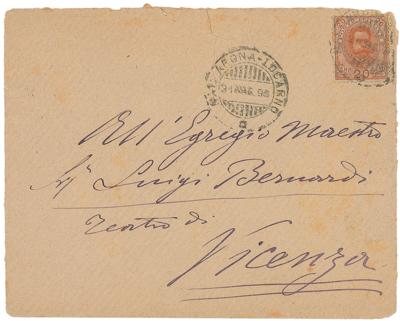 Lot #632 Ruggero Leoncavallo Autograph Letter Signed - Image 5
