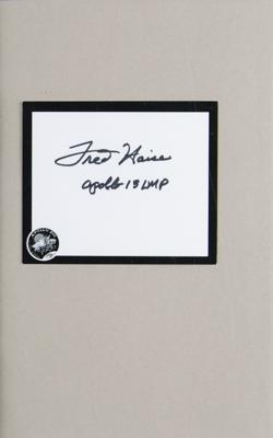Lot #332 Apollo Astronauts (4) Signed Items - Image 4