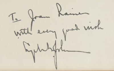Lot #81 Lyndon B. Johnson Signed Photograph - Image 3