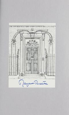 Lot #245 Margaret Thatcher Signed Book - Image 2
