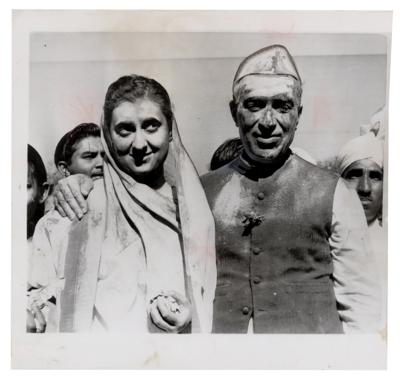 Lot #174 Indira Gandhi Signature - Image 2