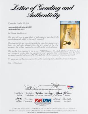 Lot #178 Bear Grylls Signed Photograph - PSA/DNA NM-MT 8 - Image 2