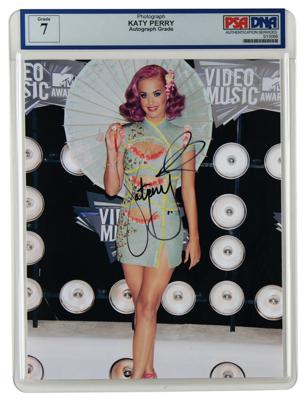 Lot #730 Katy Perry Signed Photograph - Image 1