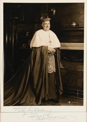 Lot #161 Richard Cardinal Cushing Oversized Signed Photograph - Image 1