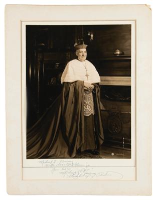 Lot #161 Richard Cardinal Cushing Oversized Signed Photograph - Image 2