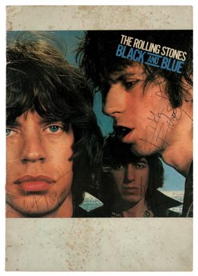 Lot #587 Rolling Stones Signed 1976 European Tour Program - Image 1
