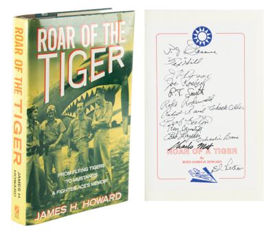 Lot #275 Flying Tigers Multi-Signed Book - Image 1