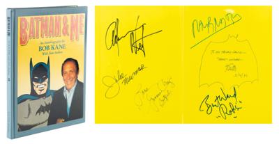 Lot #837 Bob Kane, Ray Bradbury, and Batman Cast