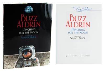 Lot #321 Buzz Aldrin Signed Book - Image 1