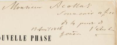 Lot #136 Alexander Herzen Signed Book - Image 3