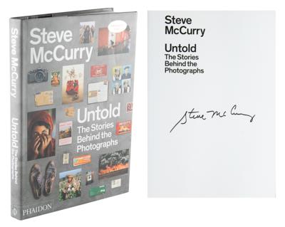 Lot #390 Steve McCurry Signed Book - Image 1