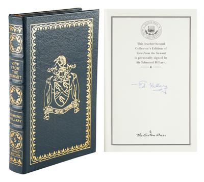 Lot #181 Edmund Hillary Signed Book - Image 1
